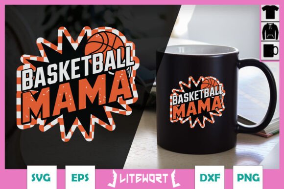 Basketball Mama Retro Basketball SVG Review