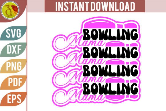 Bowling Mama Bowling SVG Retro Review