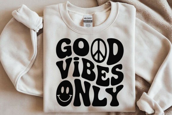 Good Vibes Only SVG Retro Happy Face Review