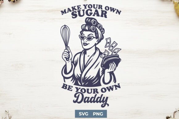 Make Your Own Sugar SVG – Retro Feminist