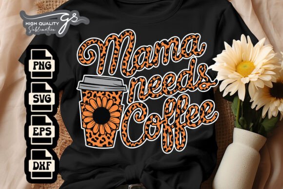 Mama Needs Coffee Retro Mama SVG Review