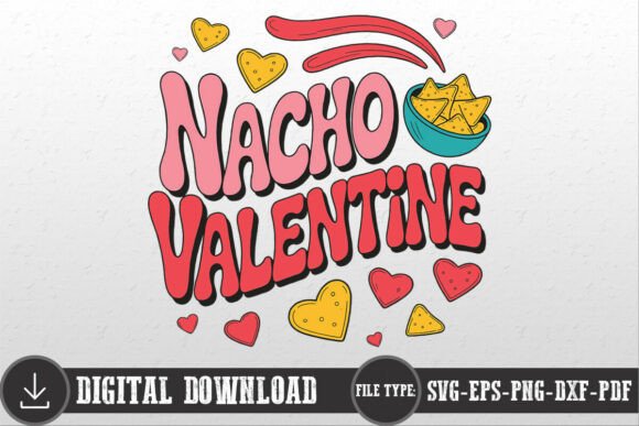 Nacho Valentine Retro Shirt SVG PNG Review