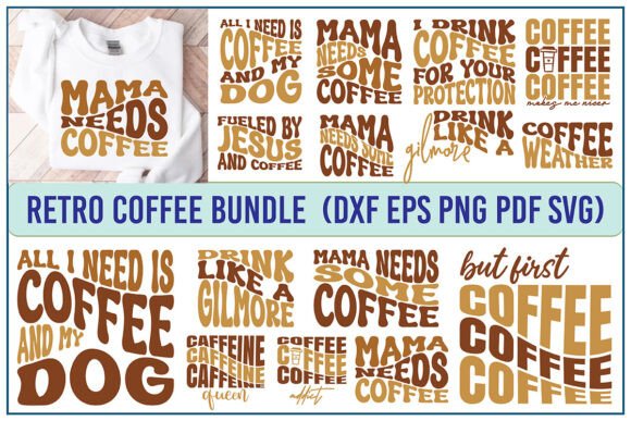 Retro Coffee SVG Bundle Review