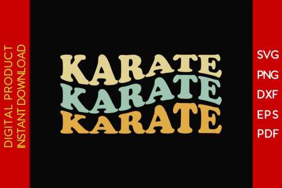 Retro Karate SVG PNG Review